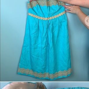 Lilly Pulitzer Strapless dress